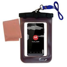 Load image into Gallery viewer, Gomadic Outdoor Waterproof Carrying case Suitable for The Motorola Milestone 3 to use Underwater - Keeps Device Clean and Dry
