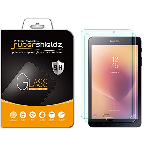 (2 Pack) Supershieldz Designed for Samsung Galaxy Tab A 8.0 inch (2017) (SM-T380 Model Only) Tempered Glass Screen Protector, Anti Scratch, Bubble Free