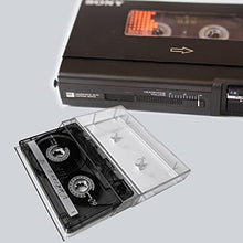 Load image into Gallery viewer, Evelots Cassette Tape Cases-Clear Plastic Storage-Audio-No Scratch/Dirt-Set/50
