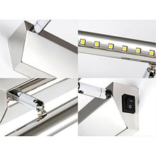 Load image into Gallery viewer, LEORX 7W White LED Picture Light Bathroom Wall Light 85V-265V with Switch
