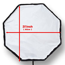 Load image into Gallery viewer, UNPLUGGED STUDIO 32&quot;/ 80cm Umbrella Octagon Softbox with Carrying Bag for Portrait or Product Photography SB-080
