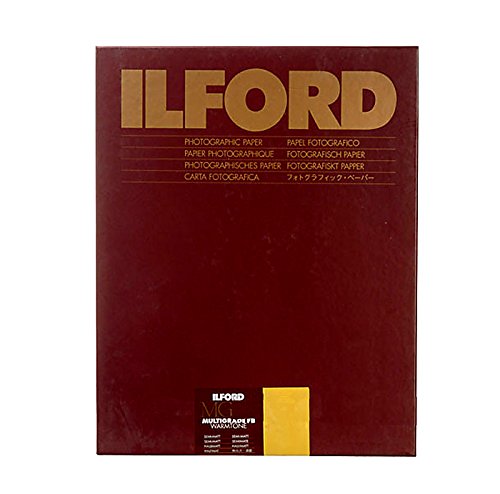 Ilford 11 x 14 Multigrade FB Fiber B&W Paper, Semi-Matte Surface, 50 Sheets