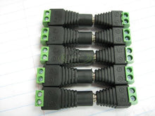 Load image into Gallery viewer, 5 Pairs CAT5 TO BNC Passive Video and Power Balun Transceiver
