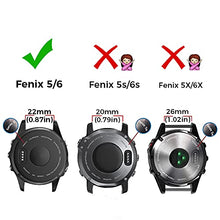 Load image into Gallery viewer, Notocity Compatible Fenix 5 Band 22mm Width Soft Silicone Watch Strap for Fenix 5/Fenix 5 Plus/Fenix 6/Fenix 6 Pro/Forerunner 935/Forerunner 945/Approach S60/Quatix 5(3 PCS Pack)
