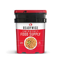 ReadyWise Emergency Food Supply, Freeze-Dried Entree Variety, 120 Servings