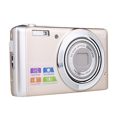 14.0 MP CCD Digital Camera with 5X optical zoom DC-T500