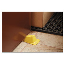 Load image into Gallery viewer, Master Caster 00966 Giant Foot Doorstop, No-Slip Rubber Wedge, 3-1/2w x 6-3/4d x 2h, Safety Yellow
