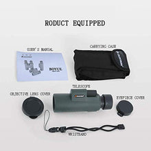 Load image into Gallery viewer, 8x32 Monocular High-Definition Low-Light Night Vision Waterproof Portable for Outdoor Activities, Bird Watching, Hiking, Camping.
