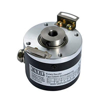 Load image into Gallery viewer, 1000P/R 52mm Shaft 8mm Push Pull Output 5V~26V Hollow Shaft Rotary Encoder
