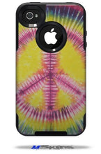 Load image into Gallery viewer, Tie Dye Peace Sign 104 - Decal Style Vinyl Skin fits Otterbox Commuter iPhone4/4s Case - (CASE NOT Included)
