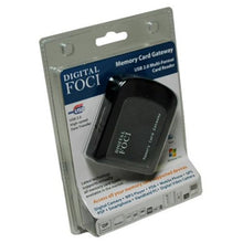 Load image into Gallery viewer, Digital MCG-150 Foci Memory Card Gateway USB 2.0 Multi-format Memory Card Reader (Black)
