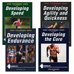 NSCA Sport Performance Series Bundle (Developing Agility & Quickness, Developing Endurance, Developing Speed and Developing the Core)