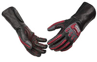 Lincoln Electric Roll Cage Welding/Rigging Gloves | Impact Resistant | Black Grain Leather |