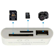 Load image into Gallery viewer, 3 in 1 USB Camera Connection Kit Memory Micro SD Card Reader for iPad iPhone iOS 11
