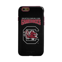 Load image into Gallery viewer, Guard Dog Collegiate Hybrid Case for iPhone 6/6s  South Carolina Fighting Gamecocks  Black
