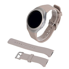 Load image into Gallery viewer, for Samsung Gear S2 Watch Band - Soft Silicone Sport Replacement Band for Samsung Gear S2 Smart Watch SM-R720 SM-R730 Version Only Light Gray
