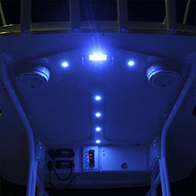 Load image into Gallery viewer, Capri2 Spreader Light, Black, 5k White/Blue, Flush Mount
