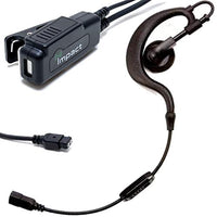 Impact MD1-G1W-EH1VC Gold Series 1-Wire Surveillance Earpiece Kit for Midland LXT GXT Series Radios