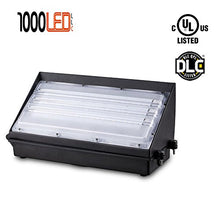 Load image into Gallery viewer, 1000 LED LED Wall Pack Light, 45W Wall Light, 110Lm/Watt 4,900Lm, 250-400W HPS/HID Equival, AC100-277V, 5000K, Waterproof, UL DLC Listed for Outdoor Light, Commercial Light, Industrial Light
