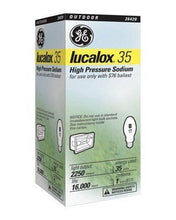 Load image into Gallery viewer, Ge High Pressure Sodium Bulb Lucalox 35 W 5.43 In. Med Base 1900 K 22 Cri
