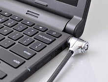 Load image into Gallery viewer, CODi Key Cable Lock, Black (A02001) - Integrated Security Solution for Laptops, Desktops and Monitors
