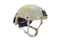 Adjustable Maritime 10 Level of Kevlar Aramid Fibre Protective Helmet Tan DE M/L