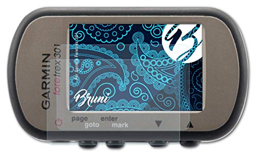 Bruni Screen Protector Compatible with Garmin Foretrex 301 Protector Film, Crystal Clear Protective Film (2X)