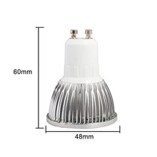 Load image into Gallery viewer, Mengjay 10 Pcs 110V 6W GU10 LED 2835 SMD 48 LED Spot Lighting Bulb illuminates Warm White
