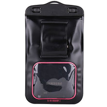 Load image into Gallery viewer, Armband and Armlet and Armbelt Bag Pink, Black with A Headphone Jack for Motorola G5 5 inch and G5 Plus 5.2 inch
