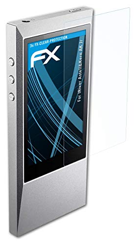 atFoliX Screen Protection Film Compatible with IRiver Astell&Kern AK Jr Screen Protector, Ultra-Clear FX Protective Film (3X)