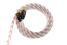 Load image into Gallery viewer, KnuKonceptz Bassik Twisted Pair RCA Cable 2 Channel 5 Meter RCA
