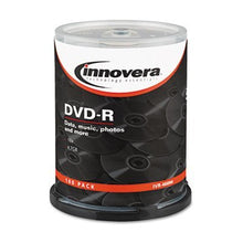 Load image into Gallery viewer, DVD-R Discs, 4.7GB, 16x, Spindle, Silver, 100/Pack, Sold as 2 Package
