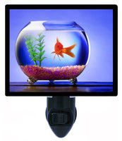 Goldfish Night Light, Charlie, Fish and Fishbowl