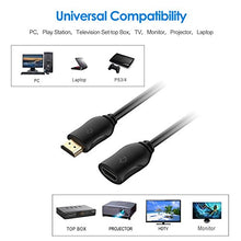Load image into Gallery viewer, Rankie HDMI Extension Cable, High Speed HDMI Extension Cable Male to Female with Ethernet, 10 Feet
