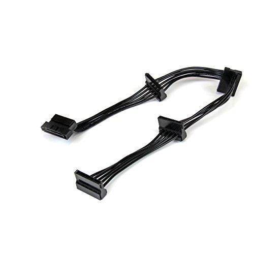Star Tech.Com 15.7 In (400 Mm) Sata Power Splitter Adapter Cable   M/F   4x Serial Ata Power Cable Sp