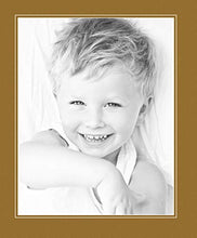 Load image into Gallery viewer, 15x19 Classic Gold/El Dorado Custom Mat for Picture Frame with 11x15 Opening Size (Mat Only, Frame NOT Included)
