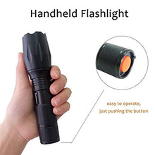 Load image into Gallery viewer, Modoao 1500 Lm T6 Led Waterproof Zoomable Tactical Flashlight With 5 Light Modes For Hiking, Camping,

