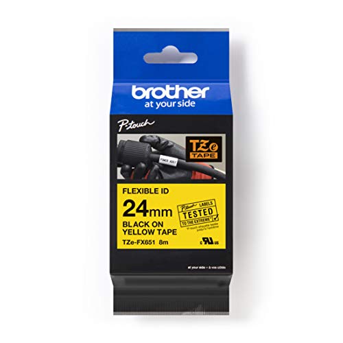 Brother Genuine P-touch TZE-FX251 Tape, 1
