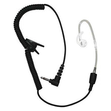 Load image into Gallery viewer, Short Tube Listen Only Earpiece, Black
