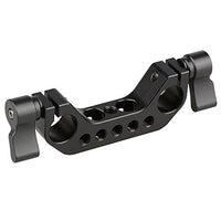 CAMVATE 15mm Rod Clamp for DLSR Camera Rig Cage Baseplate (Black)