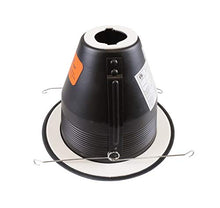 Load image into Gallery viewer, Nicor Lighting 6 Inch Black Airtight Cone Baffle Trim (17549 A)
