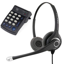 Load image into Gallery viewer, Headset Telephone System, Package Deal, Best Sound Binaural Phone Headset with Headset Telephone
