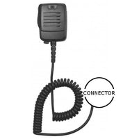 Heavy Duty Lapel IP55 Speaker Mic with 3.5mm Jack for Kenwood Multi-Pin Radios