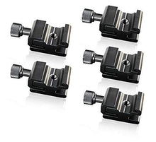 Load image into Gallery viewer, LimoStudio 5Pcs Hot Shoe Flash to Bracket/Stand Mount Adapter Trigger with 1/4&quot; Female Thread, AGG1624
