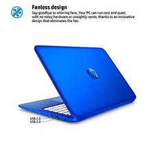 Load image into Gallery viewer, 2016 HP Stream 13.3&quot; HD Touchscreen Laptop - Intel Dual-Core N3050 up to 2.16GHz, 2GB RAM, 32GB eMMC, 1-yr Office 365 Included, DTS Studio Sound, WLAN, Bluetooth, Webcam, Windows 10
