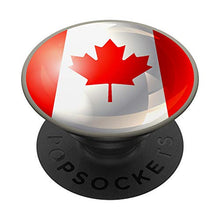 Load image into Gallery viewer, Canada Flag Country Design Canadian Flag PopSockets PopGrip: Swappable Grip for Phones &amp; Tablets
