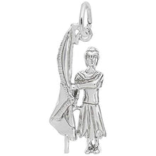 Load image into Gallery viewer, Rembrandt Charms Color Guard Charm, Sterling Silver
