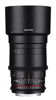 Samyang SYDS135M-N VDSLR II 135 mm f/2.2-22 Telephoto-Prime Lens for Nikon F Mount Digital SLR Cameras