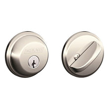 Load image into Gallery viewer, Single Cylinder Deadbolt, Polished Nickel (B60 N 618)
