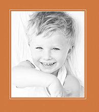 Load image into Gallery viewer, 11x13 Tangerine / Octoberfest Custom Mat for Picture Frame with 7x9 opening size (Mat Only, Frame NOT Included)
